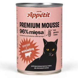 Comfy Appetit Premium z wołowiną - karma mokra dla kota 400g Aquael