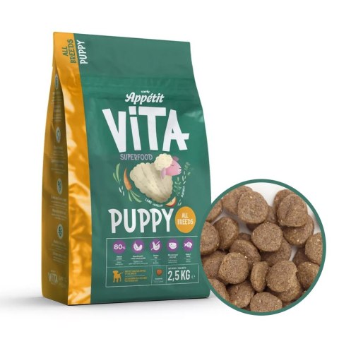 Comfy Appetit Vita Puppy Lamb 2,5kg - sucha karma dla psów Aquael Comfy Appetit Vita Puppy Lamb 2,5kg - sucha karma dla psów Aquael