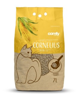 Comfy Cornelius Natural 7l - żwirek kukurydziany dla kota Aquael