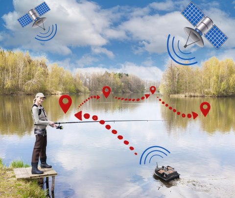 Fishing Expedition LAKE XLEGEND - łódka zanętowa z GPS Fishing Expedition Fishing Expedition LAKE XLEGEND - łódka zanętowa z GPS Fishing Expedition