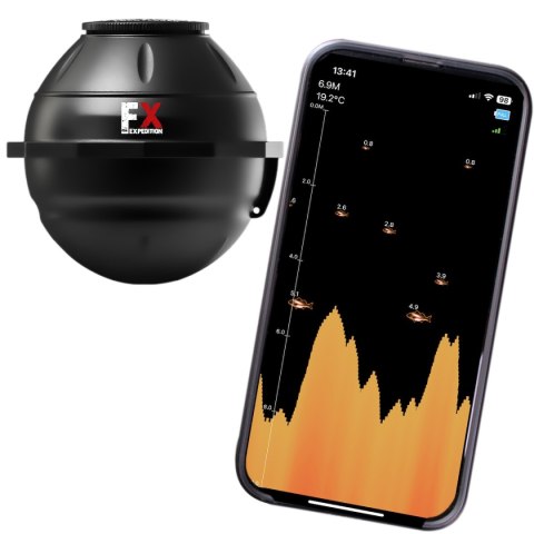 Fishing Expedition LakeSoniX - sonar Wi-Fi echosonda do wykrywania ryb Fishing Expedition Fishing Expedition LakeSoniX - sonar Wi-Fi echosonda do wykrywania ryb Fishing Expedition