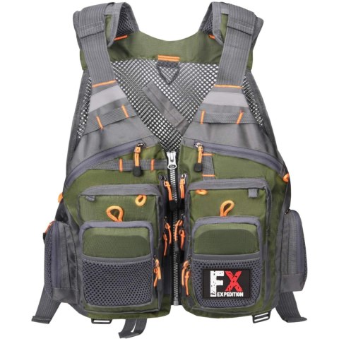 Fishing Expedition MaxiVest Q - kamizelka wędkarska Fishing Expedition Fishing Expedition MaxiVest Q - kamizelka wędkarska Fishing Expedition