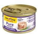 Gimdog Pure Delight 85g - karma dla małych psów kurczak i tuńczyk w galarecie Gimdog / Gimcat