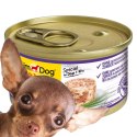 Gimdog Pure Delight 85g - karma dla małych psów kurczak i tuńczyk w galarecie Gimdog / Gimcat