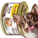 Gimdog Pure Delight 85g - karma dla małych psów kurczak i wołowina w galarecie Gimdog / Gimcat
