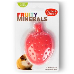HappyPet Fruity Minerals 60g - kostka wapienna truskawkowa Happypet