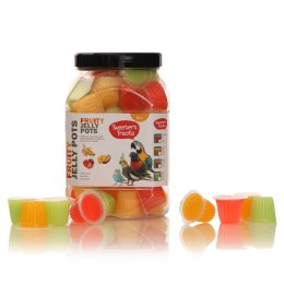 HappyPet Tweeter's Treats Fruity Jelly Pots 60 sztuk - mix smaków Happypet