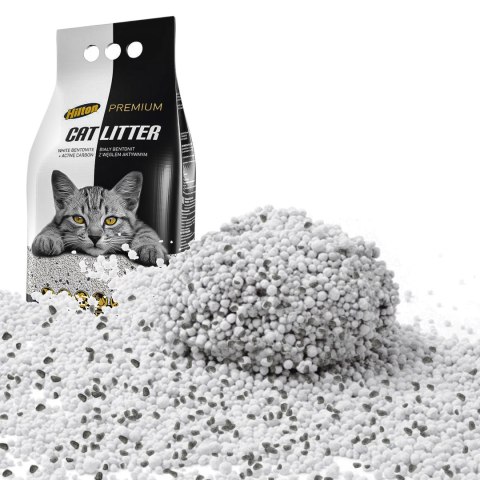 Hilton Cat Litter Carbon - żwirek bentonitowy z węglem dla kota 5l HILTON Hilton Cat Litter Carbon - żwirek bentonitowy z węglem dla kota 5l HILTON