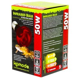 Komodo Infrared 50W - żarówka grzewcza podczerwona Komodo