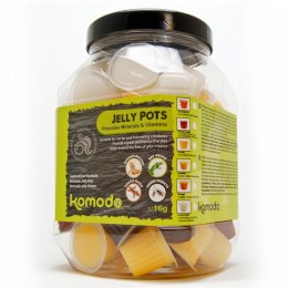 Komodo Jelly Pot Fruit Mix Jar - miks owocowy w żelu 60szt. Komodo