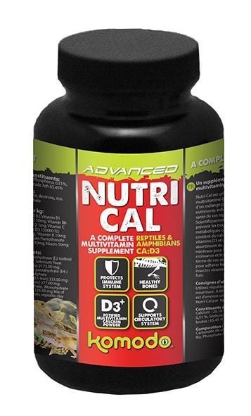 Komodo Nutri-Cal 1kg - witaminy i wapno dla żółwi i jaszczurek Komodo Komodo Nutri-Cal 1kg - witaminy i wapno dla żółwi i jaszczurek Komodo