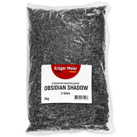 Kruger Meier Obsidian Shadow 2-5 mm - Żwirek akwarystyczny 2 kg Kruger Meier
