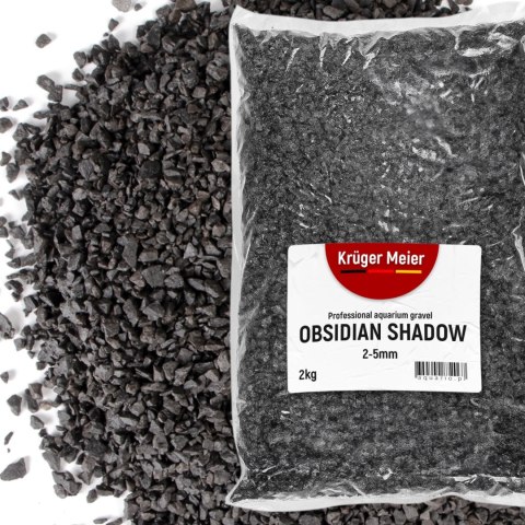 Kruger Meier Obsidian Shadow 2-5 mm - Żwirek akwarystyczny 2 kg Kruger Meier Kruger Meier Obsidian Shadow 2-5 mm - Żwirek akwarystyczny 2 kg Kruger Meier