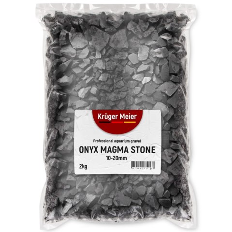 Kruger Meier Onyx Magma Stones 10-20 mm - Żwir do akwarium 2kg Kruger Meier