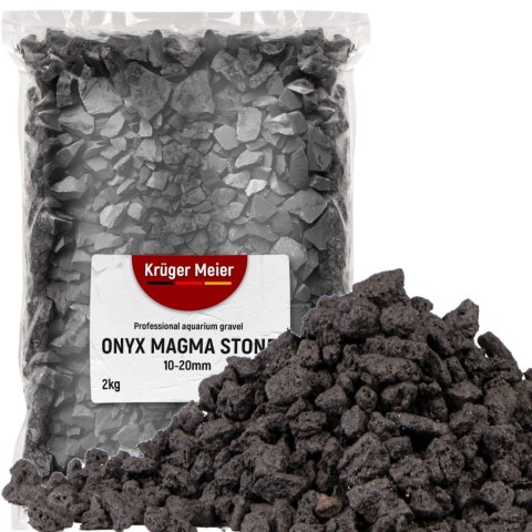 Kruger Meier Onyx Magma Stones 10-20 mm - Żwir do akwarium 2kg Kruger Meier Kruger Meier Onyx Magma Stones 10-20 mm - Żwir do akwarium 2kg Kruger Meier