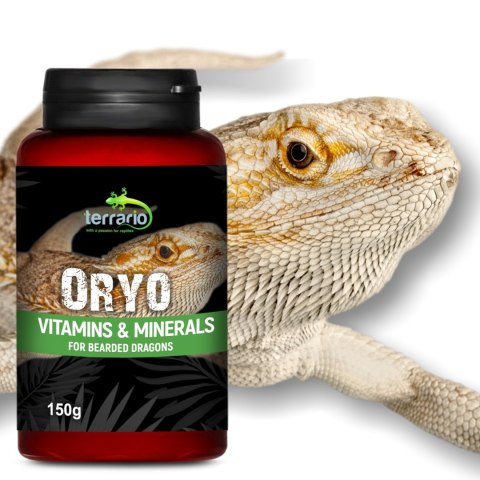 Terrario ORYO for Bearded Dragons 150g - witaminy dla agamy brodatej Terrario Terrario ORYO for Bearded Dragons 150g - witaminy dla agamy brodatej Terrario