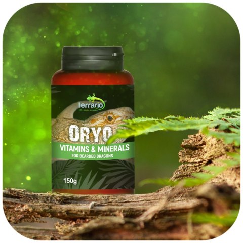 Terrario ORYO for Bearded Dragons 150g - witaminy dla agamy brodatej Terrario Terrario ORYO for Bearded Dragons 150g - witaminy dla agamy brodatej Terrario