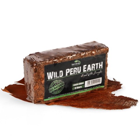 Terrario Wild Peru Earth 7l 650g - podłoże zrębki kokosa Terrario Terrario Wild Peru Earth 7l 650g - podłoże zrębki kokosa Terrario