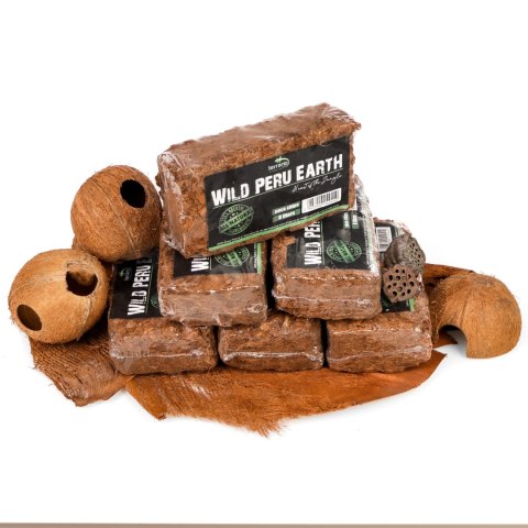 Terrario Wild Peru Earth 7l 650g - podłoże zrębki kokosa Terrario Terrario Wild Peru Earth 7l 650g - podłoże zrębki kokosa Terrario