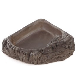 Terrario WoodLake M - rogowa miska na wodę 16x15x4cm Terrario