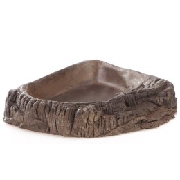 Terrario WoodLake M - rogowa miska na wodę 16x15x4cm Terrario