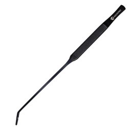 Aquapro - pęseta zagięta czarna 25cm Aquapro