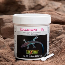 Exo Terra Calcium + D3 - wapno sproszkowane Exo terra