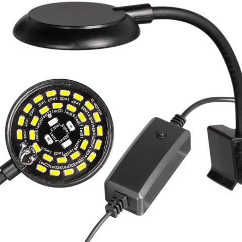 Kruger Meier Velluto S-Line Black - lampa LED do akwarium 10l - 40l Kruger Meier Kruger Meier Velluto S-Line Black - lampa LED do akwarium 10l - 40l Kruger Meier