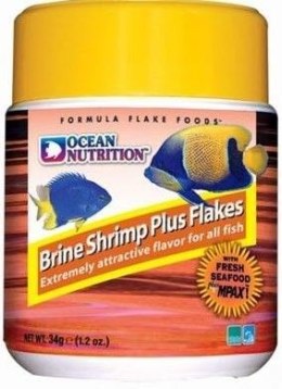 Ocean Nutrition Brine Shrimp Plus Flakes 34g (pokarm w płatkach) Ocean Nutrition