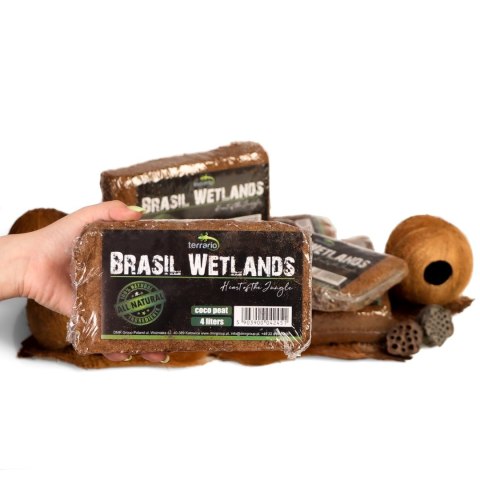 Terrario Brasil Wetlands 4l - podłoże z włókien kokosa Terrario Terrario Brasil Wetlands 4l - podłoże z włókien kokosa Terrario