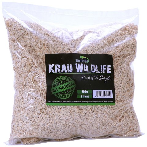 Terrario Krau Wildlife 5l - włókno drewniane Aspen / Lignocel Terrario Terrario Krau Wildlife 5l - włókno drewniane Aspen / Lignocel Terrario