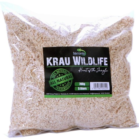 Terrario Krau Wildlife 5l - włókno drewniane Aspen / Lignocel Terrario Terrario Krau Wildlife 5l - włókno drewniane Aspen / Lignocel Terrario
