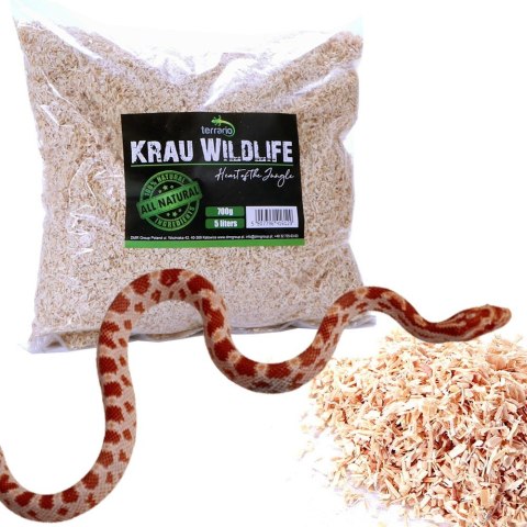 Terrario Krau Wildlife 5l - włókno drewniane Aspen / Lignocel Terrario Terrario Krau Wildlife 5l - włókno drewniane Aspen / Lignocel Terrario
