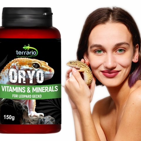 Terrario ORYO for Leopard Gecko 150g - witaminy dla gekona lamparciego Terrario Terrario ORYO for Leopard Gecko 150g - witaminy dla gekona lamparciego Terrario