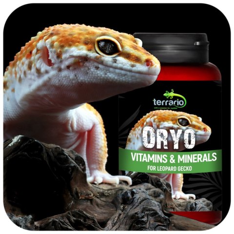 Terrario ORYO for Leopard Gecko 150g - witaminy dla gekona lamparciego Terrario Terrario ORYO for Leopard Gecko 150g - witaminy dla gekona lamparciego Terrario