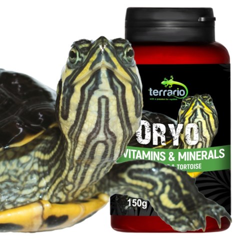 Terrario ORYO for Turtles & Tortoise 150g - witaminy dla żółwi Terrario Terrario ORYO for Turtles & Tortoise 150g - witaminy dla żółwi Terrario