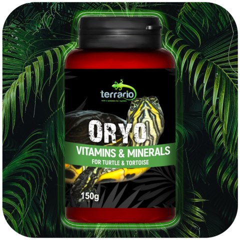 Terrario ORYO for Turtles & Tortoise 150g - witaminy dla żółwi Terrario Terrario ORYO for Turtles & Tortoise 150g - witaminy dla żółwi Terrario