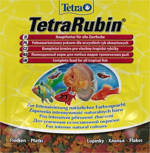 Tetra Rubin 12g - pokarm na wybarwienie ryb Tetra Tetra Rubin 12g - pokarm na wybarwienie ryb Tetra