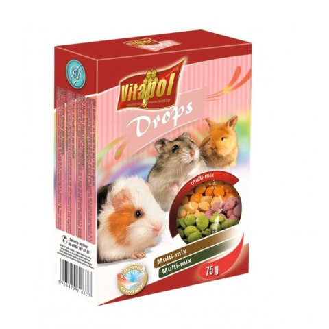 Vitapol - dropsy dla gryzoni mix 75g Vitapol Vitapol - dropsy dla gryzoni mix 75g Vitapol