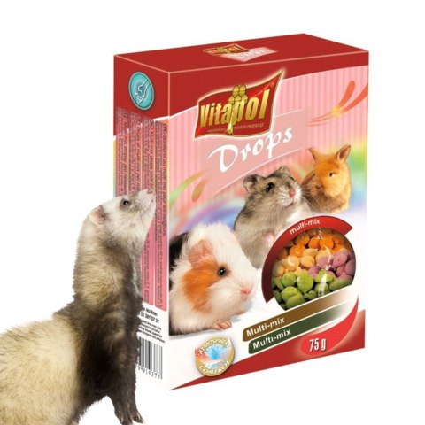 Vitapol - dropsy dla gryzoni mix 75g Vitapol Vitapol - dropsy dla gryzoni mix 75g Vitapol