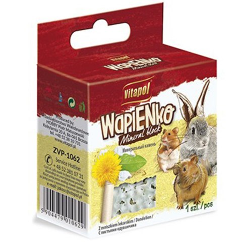 Vitapol - kostka wapienna dla gryzoni Mniszek lekarski Vitapol Vitapol - kostka wapienna dla gryzoni Mniszek lekarski Vitapol