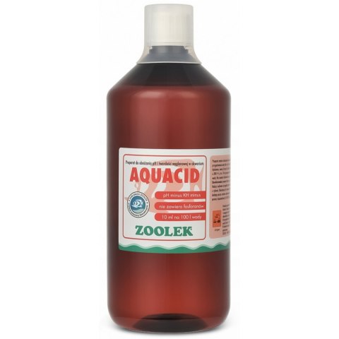 Zoolek Aquacid 250ml - obniża pH i KH wody Zoolek Zoolek Aquacid 250ml - obniża pH i KH wody Zoolek
