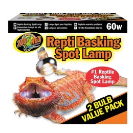Zoomed Repti Basking Spot Lamp 60W - żarówka grzewcza punktowa 2 sztuki Zoomed