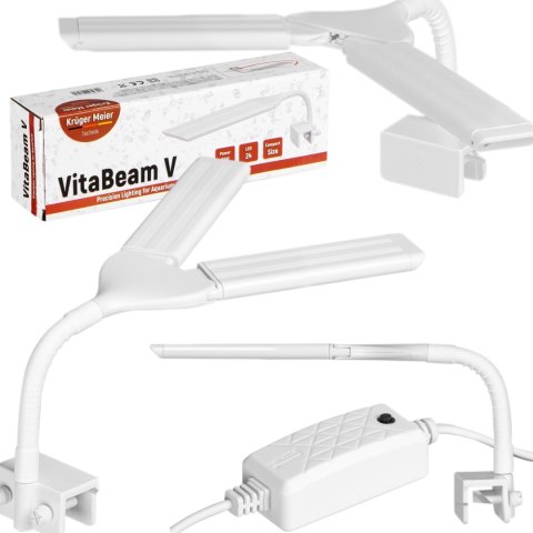 Kruger Meier VitaBeam V - lampa LED 8W do akwarium 10l - 40l Kruger Meier Kruger Meier VitaBeam V - lampa LED 8W do akwarium 10l - 40l Kruger Meier