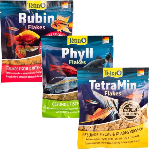 Tetra Zestaw saszetek 2+1 Rubin + Phyll + Min Tetra Tetra Zestaw saszetek 2+1 Rubin + Phyll + Min Tetra